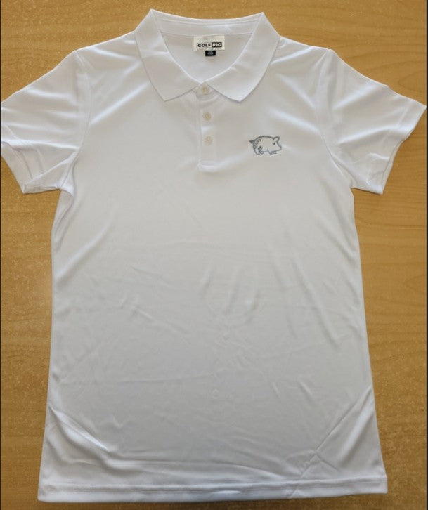GOLFPIG womens black polo